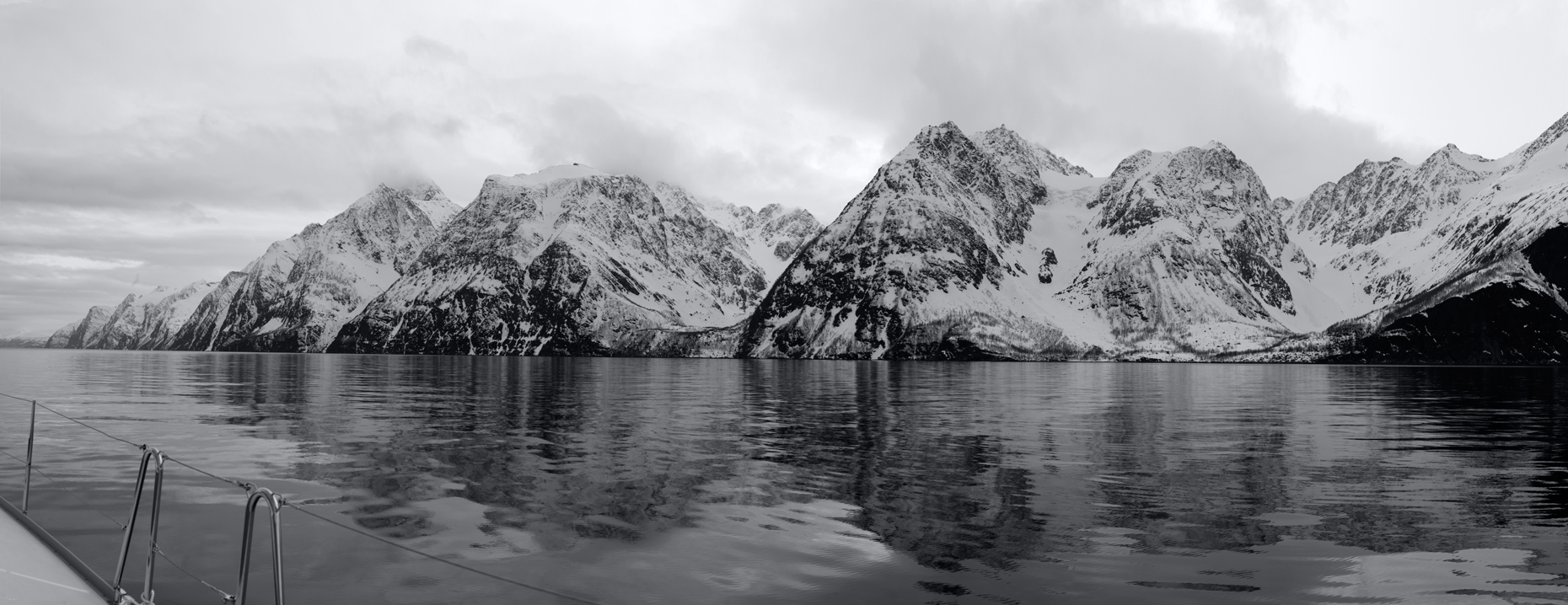 Jon Wyatt Photography - snowy coastal mountains , Lyngen peninsula, north-west Norway